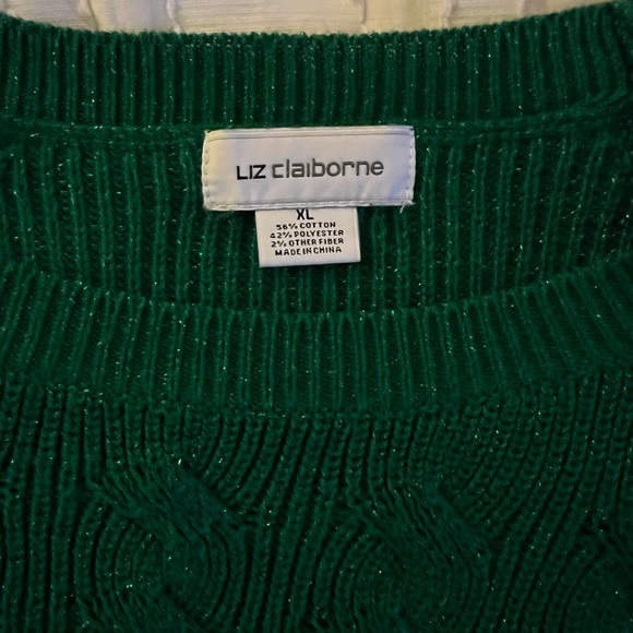 Liz Claiborne Holiday Sweater - Picture 3 of 3